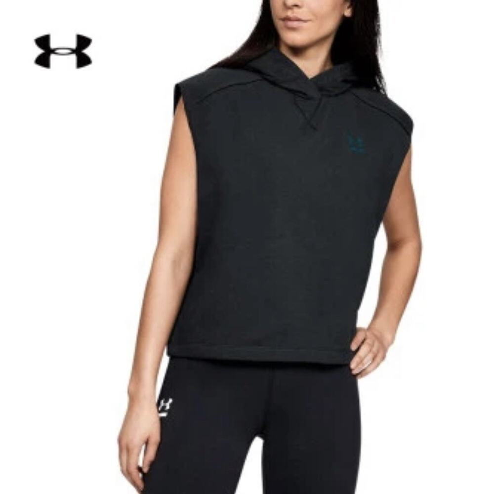 Under Armour Hustle Gym Crossfit Hoodie Womens Size Large New Fast Ship